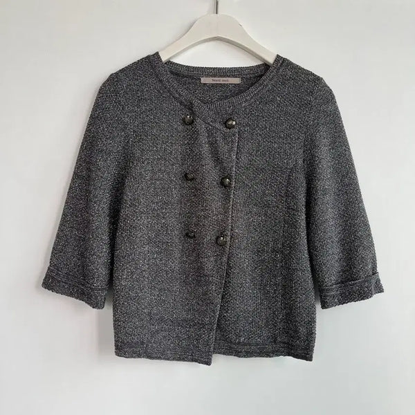 [BUNJANG] Vejardi Touch Silver Cardigan / 벨라디 터치  Vejardi touch 실버 가디건