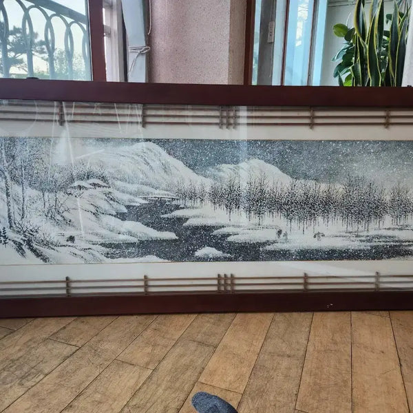 [BUNJANG] Kim Yun-young Winter Ink Wash Painting / 겨울 수묵화