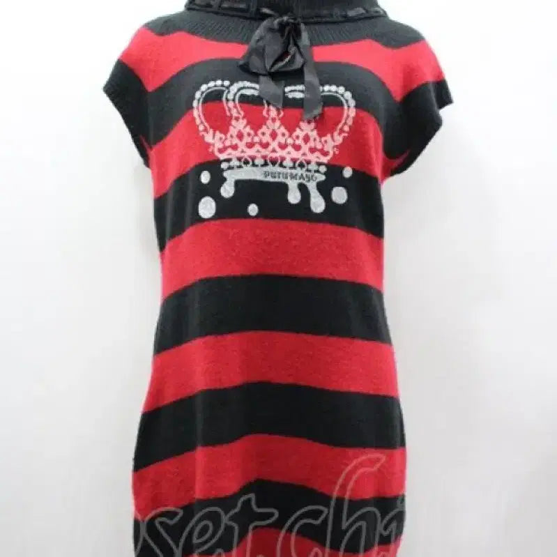 [BUNJANG] Putumayo Gothic Knit Dress / Putumayo 푸투마요 푸토마요 고스펑크 고딕 니트 원피스