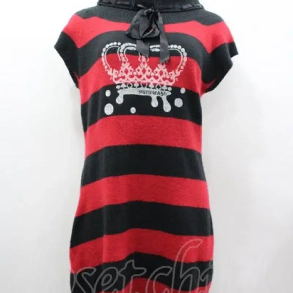 [BUNJANG] Putumayo Gothic Knit Dress / Putumayo 푸투마요 푸토마요 고스펑크 고딕 니트 원피스
