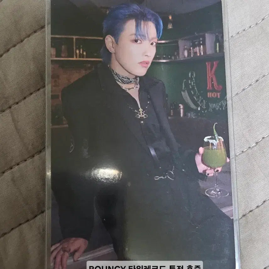 [BUNJANG] ATEEZ BOUNCY Tower Records Exclusive Hongjoong Photocard POB / 에이티즈 BOUNCY 타워레코드 특전 홍중 포토카드 미공포