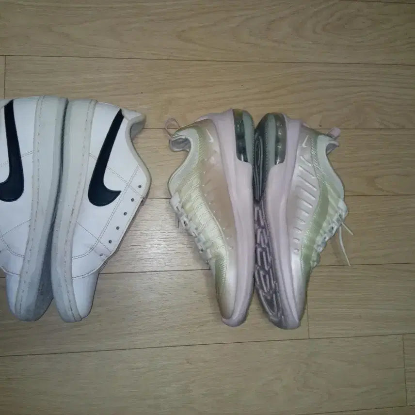 [BUNJANG] Nike Court Royale 2.0 White & Air Max 97 Pink Sneakers / 나이키 코트 로얄 2.0 흰색 / 에어맥스 97 핑크