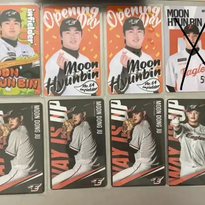 [BUNJANG] Hanwha Eagles Moon Hyun-bin, Jung Eun-won, Moon Dong-ju, Ryu Hyun-jin Photocard / 한화이글스 문현빈 정은원 문동주 류현진 포토카드