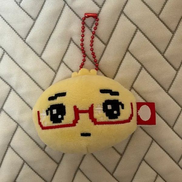 [BUNJANG] Bring Green Glasses Dumpling Keychain / 브링그린 안경만두 키링