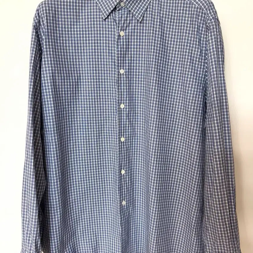 [BUNJANG] Ermenegildo Zegna Men's Check Shirt / 이태리명품 에르메네질도 제냐 셔츠(새제품)