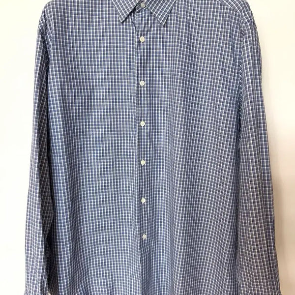 [BUNJANG] Ermenegildo Zegna Men's Check Shirt / 이태리명품 에르메네질도 제냐 셔츠(새제품)