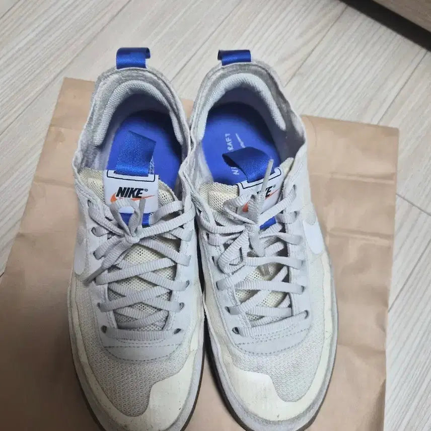 [BUNJANG] Nike x Tom Sachs Sneakers Tonal Beige Size 260 / 나이키 톰삭스