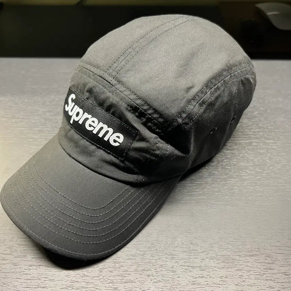 [BUNJANG] Supreme Barbour Collaboration Waxed Cotton Cap / 슈프림 바버 콜라보 캡
