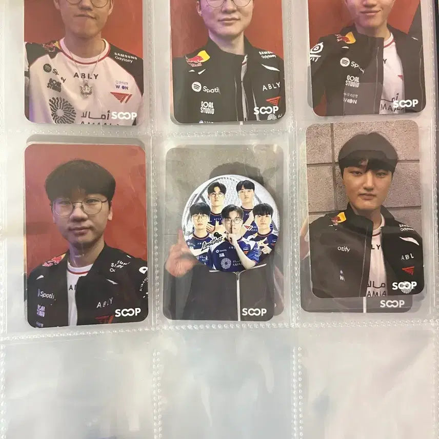 [BUNJANG] MSI Limited Edition Photocard Full Set T1, BNK, DAMWON, DN, Gen.G, KT, Kiwoom / msi 한정 포카 모든팀 풀셋 t1 BNK 담원 DN 젠지 키움 kt
