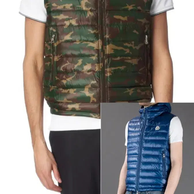 [BUNJANG] Moncler Lightweight Down Vest Size 1 / 몽클레어 경량 다운 베스트 1사이즈.