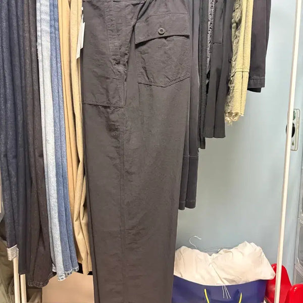 [BUNJANG] Stillness Pineapple Fiber Baker Pants Black Size 2 / 스틸네스 Pineapple Fiber Baker Pants 블랙 2