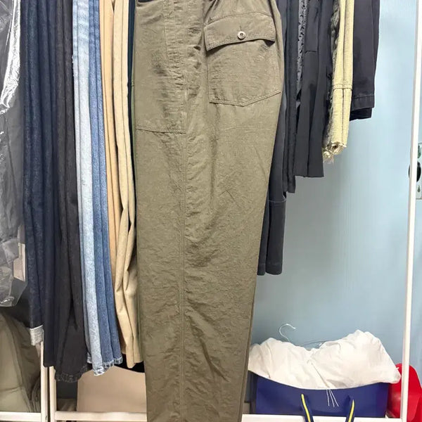 [BUNJANG] Stillness Pineapple Fiber Baker Pants Olive / 스틸네스 Pineapple Fiber Baker Pants 올리브 2