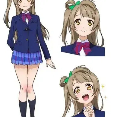 [BUNJANG] Love Live! Minami Kotori School Uniform Set Cosplay L Size / 오늘 구매시 3.0 러브라이브 미나미 코토리 교복 가발 풀셋 L사이즈
