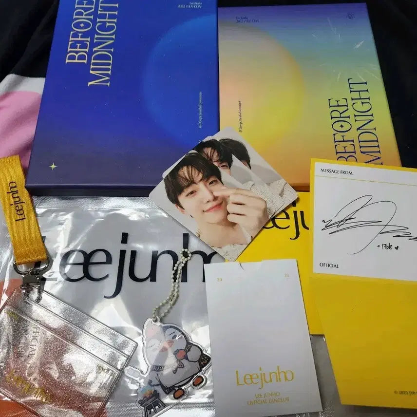 [BUNJANG] Lee Junho "Before Midnight" Album Photocard & Keychain Set / 이준호 팬클럽 포토카드  비포 미드나잇 앨범 포토카드 키링 세트