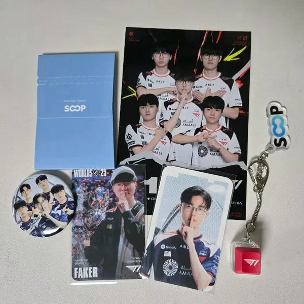 [BUNJANG] T1 Faker Photocard / MSI t1 + 페이커 포카
