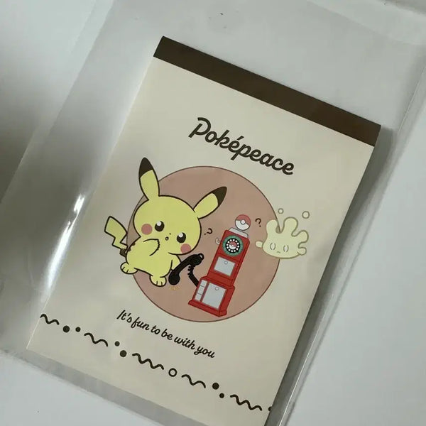 [BUNJANG] Pokemon Pocket Monsters Kuji Memo Pad (Unsealed) / 개봉) 포켓피스 포케피스 쿠지 메모지