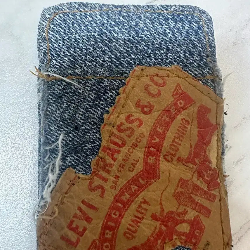 [BUNJANG] Levi's Reconstructed Card Holder / 리바이스 리폼 카드지갑