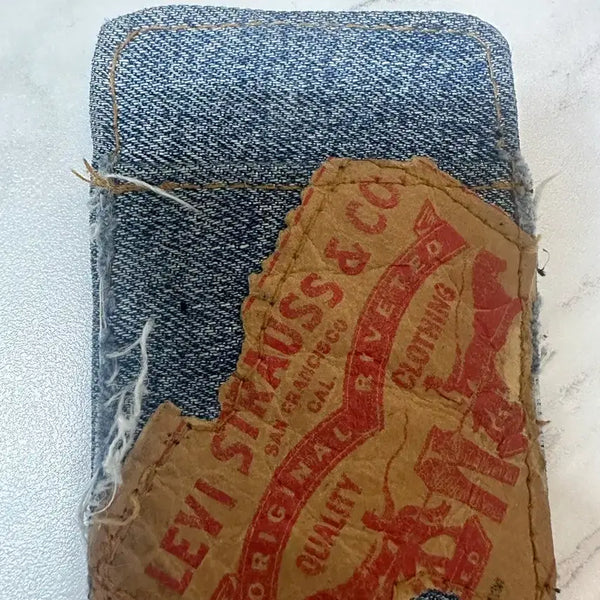[BUNJANG] Levi's Reconstructed Card Holder / 리바이스 리폼 카드지갑