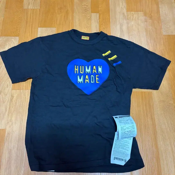 [BUNJANG] Human Made Heart Logo T-Shirt / 휴먼메이드 하트 로고 반팔 티셔츠 새상품