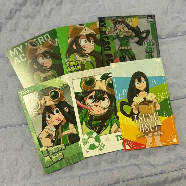 [BUNJANG] My Hero Academia Tsuyu Asui Card Bundle Set / 나의 히어로 아카데미아 아스이 츠유 카드 일괄