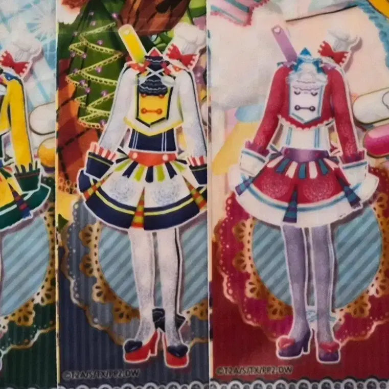 [BUNJANG] PriPara Dream Ticket Berries Sauce/Honey Sauce/Delicious Chef Coordi Shoes Set / 프리파라 드림 티켓 베리소스/허니소스/딜리셔스 세프 코디 슈즈