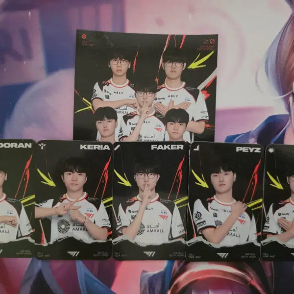[BUNJANG] T1 MSI Daejeon Fan Festa Roulette Photocard Full Set / [MSI 대전 팬페스타] T1 룰렛 포토카드 풀세트