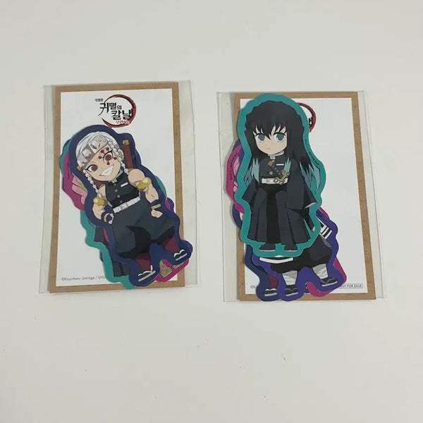 [BUNJANG] Demon Slayer Infinite Castle Stickers Bundle - Muichiro, Tengen, Obanai, Mitsuri / 귀멸의칼날 무한성 스티커 특전 일괄 무이치로 텐겐 오바나이 미츠리