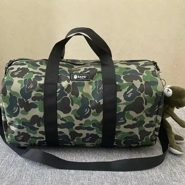 [BUNJANG] BAPE Camo Travel Bag / 국내배송 - 베이프 카모 여행가방 (정품 새제품)