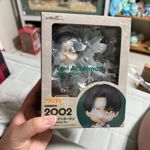 [BUNJANG] Attack on Titan Levi Ackerman Nendoroid Figure (2002) / 진격거 진격의거인 리바이 2002 넨도 팝니다 판매 팔아요