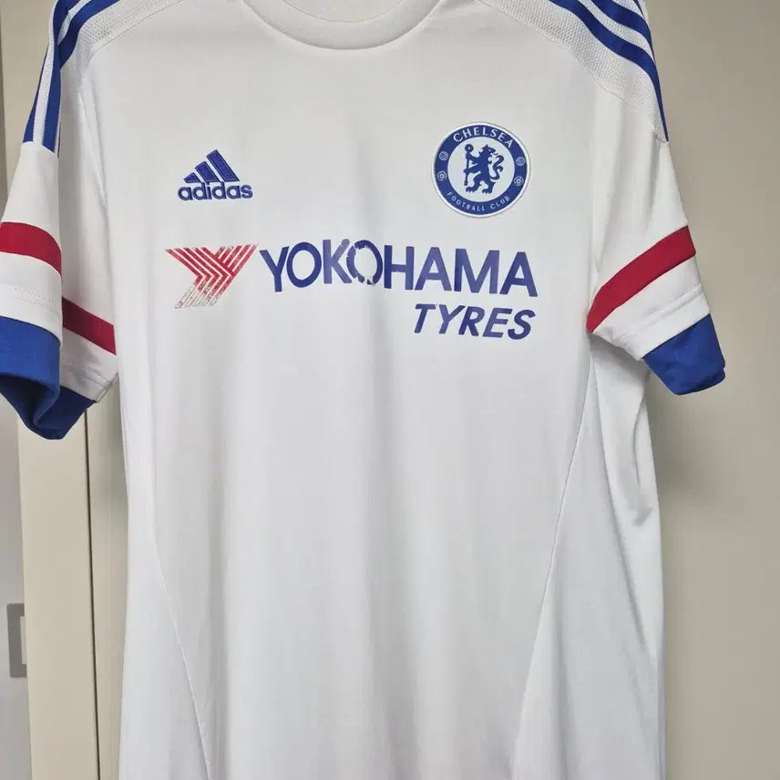 [BUNJANG] Adidas Chelsea FC 2015-16 Hazard #10 Away Jersey (Size 100) / 1516시즌 아디다스 정품 첼시 유니폼 아자르 마킹 100사이즈 판매합니