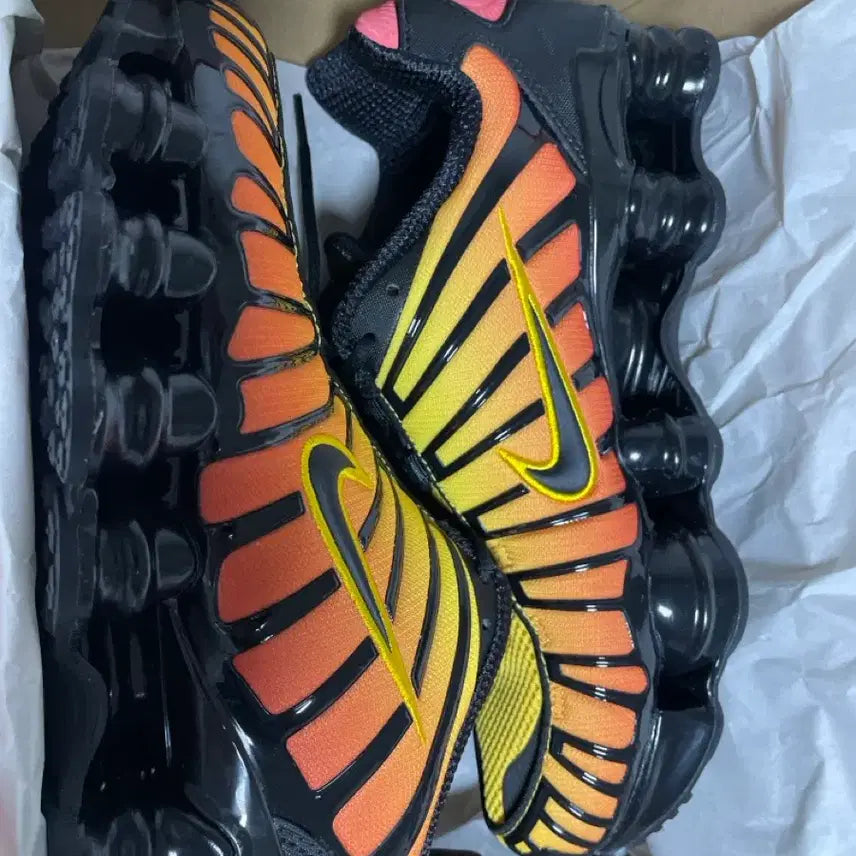 [BUNJANG] Nike Shox TL Orange/Yellow 265mm / 나이키 샥스 TL 오렌지/옐로우 265mm 새상품 미사용