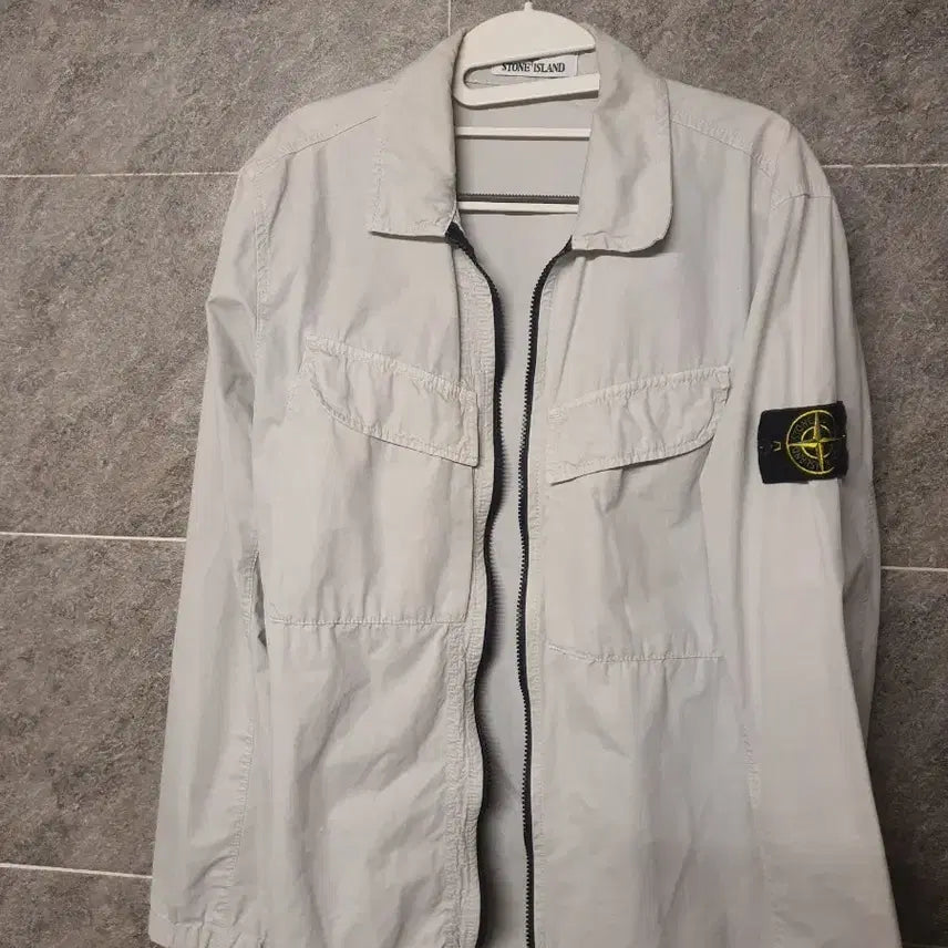 [BUNJANG] Stone Island Old Effect Overshirt / 스톤아일랜드 올드 이펙트 오버셔츠