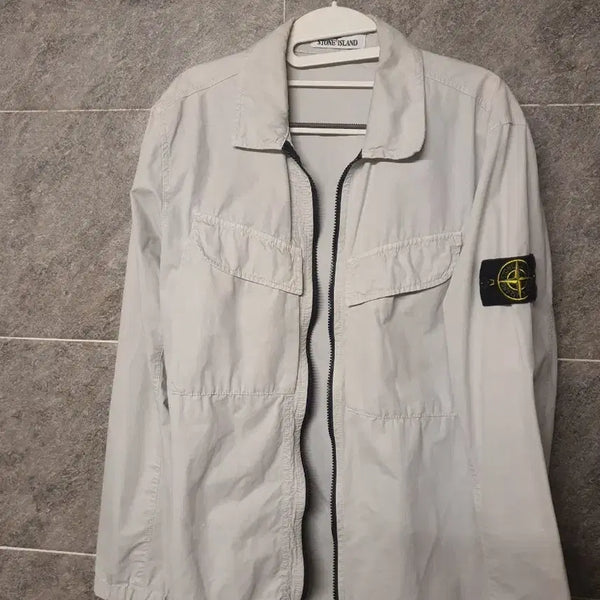 [BUNJANG] Stone Island Old Effect Overshirt / 스톤아일랜드 올드 이펙트 오버셔츠