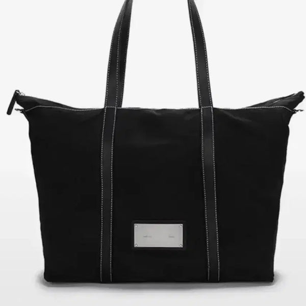 [BUNJANG] Matinkim Fabric New Shopper Bag (Black) / 마뗑킴 패브릭 뉴 쇼퍼백(블랙)