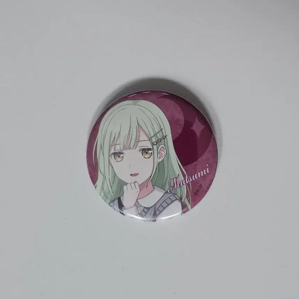 [BUNJANG] BanG Dream! Wakaba Mutsumi Mortis Exhibition Can Badge / 뱅드림 아베무지카 와카바 무츠미 모르티스 전시회 캔뱃지