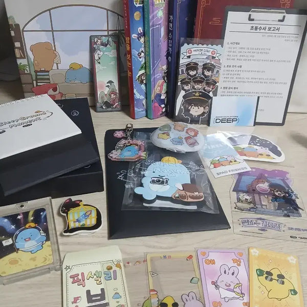 [BUNJANG] Jamtteul Pixelie Merchandise Bundle Set / 급전!!) 잠뜰 픽셀리 굿즈 일괄 판매