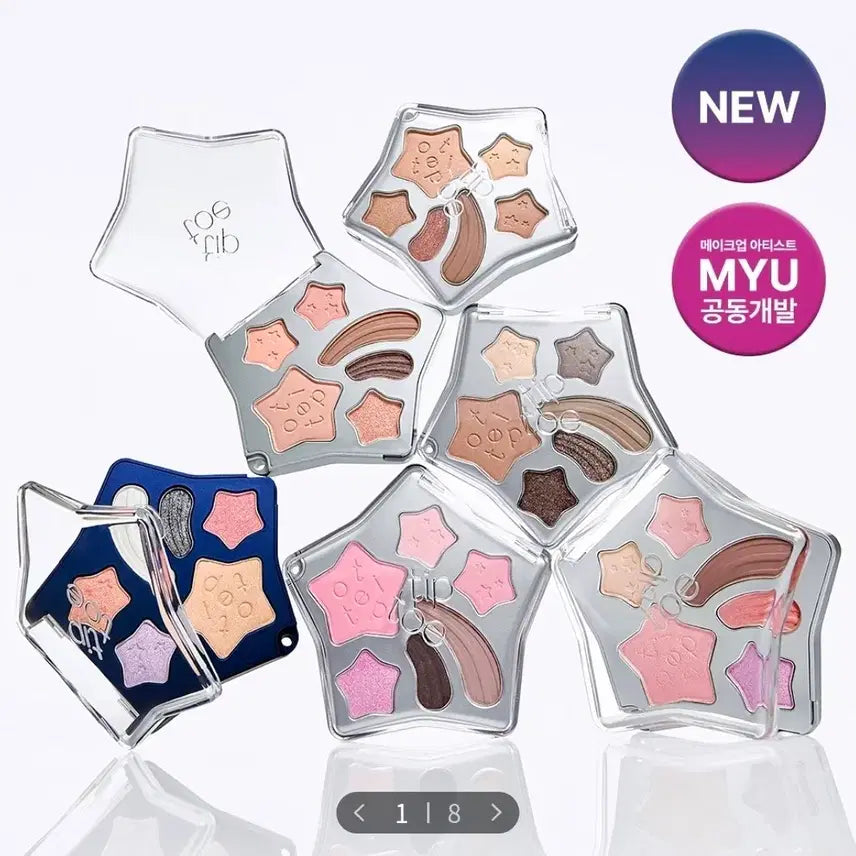 [BUNJANG] Tiptoe Wish Touch Eye Palette / [새상품] 팁토우 위시터치 아이 팔레트