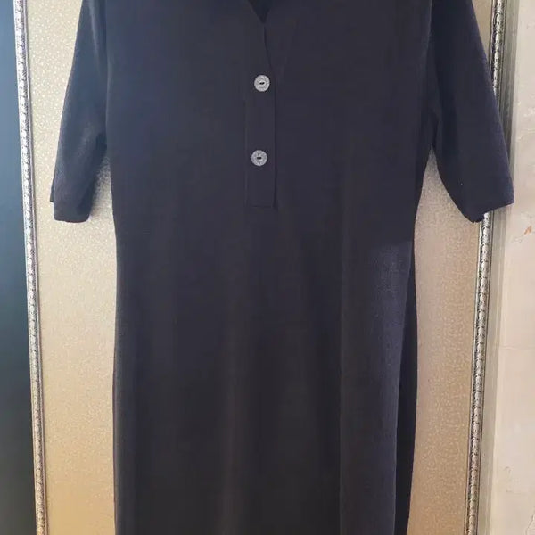 [BUNJANG] The Cashmere Summer Dress Navy / 한섬 더캐시미어 여름 원피스(새상품)
