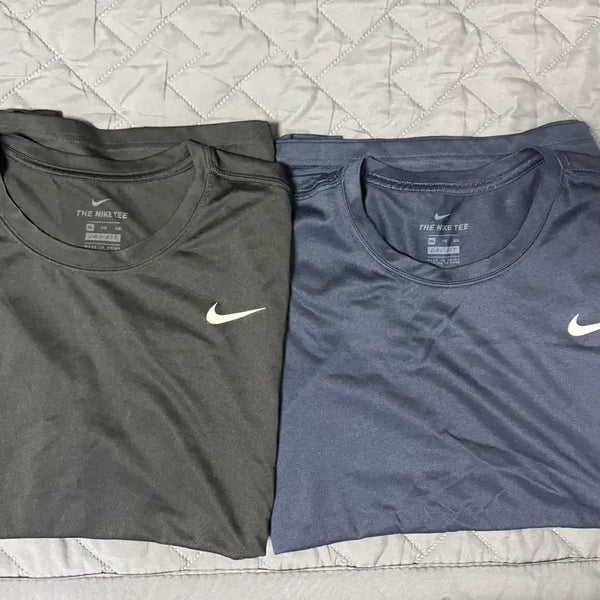 [BUNJANG] Nike Dri-FIT Short-Sleeve T-Shirt Set (Black/Navy) XXL / 나이키 드라이핏 반팔티 2종 (블랙/네이비) XXL