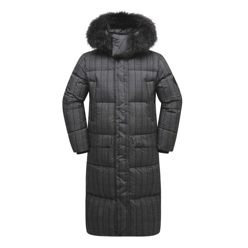 [BUNJANG] Eider Grid Long Down Jacket / 아이더 그리드 롱 다운 자켓 롱패딩