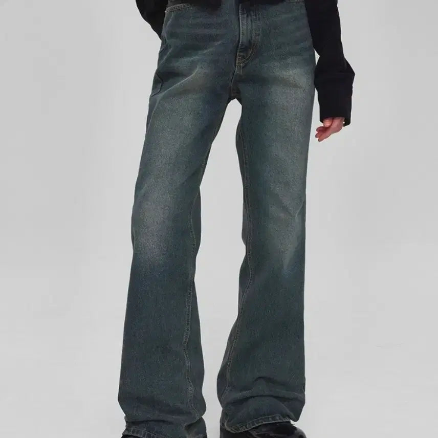 [BUNJANG] Black Up Tammy Nut Bootcut Denim Pants / 블랙업 [3만장판매] 타미넛 부츠컷 데님팬츠