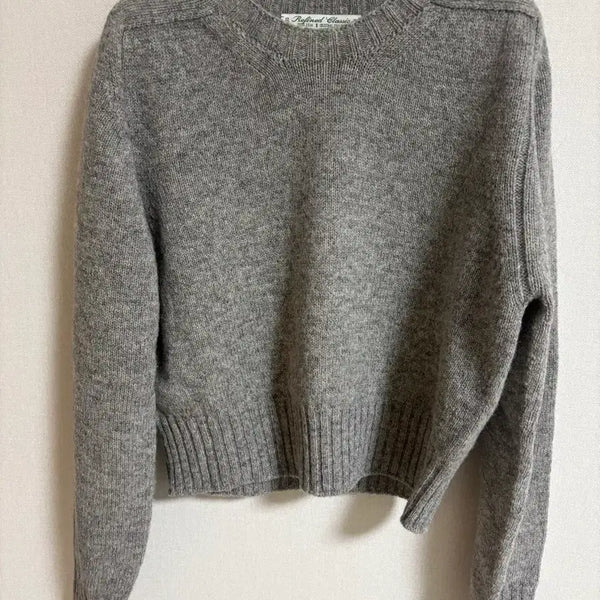 [BUNJANG] URBANIC30 Ricki Knit Grey / 얼바닉30 릭비 니트 그레이
