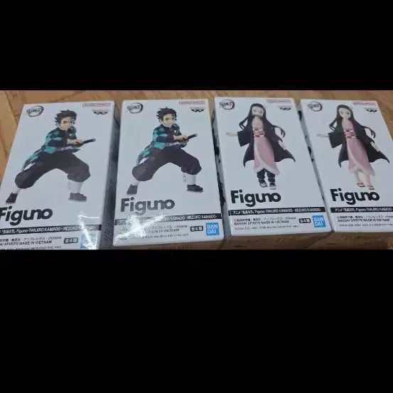 [BUNJANG] Demon Slayer: Kimetsu no Yaiba Tanjiro & Nezuko Figure Set / 귀멸의 칼날 피규어 세트 탄지로 네츠코