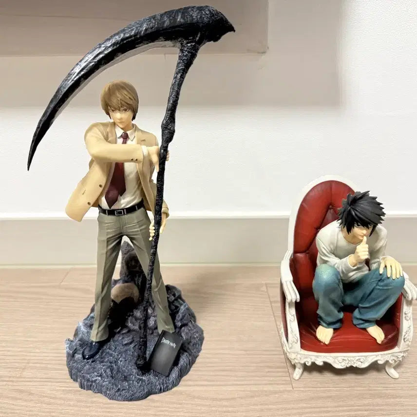 [BUNJANG] Death Note Ichiban Kuji L Last One & Light A Prize Bundle Set / [일괄] 박스ㅇ 제일복권 데스노트 엘 라스트원 라이토 a상