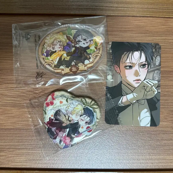 [BUNJANG] Le Bom Romantic Apocalypse Can Badge & Acrylic Magnet Bundle Set / 레봄 낭만묵시록 캔뱃지 아크릴마그넷 일괄