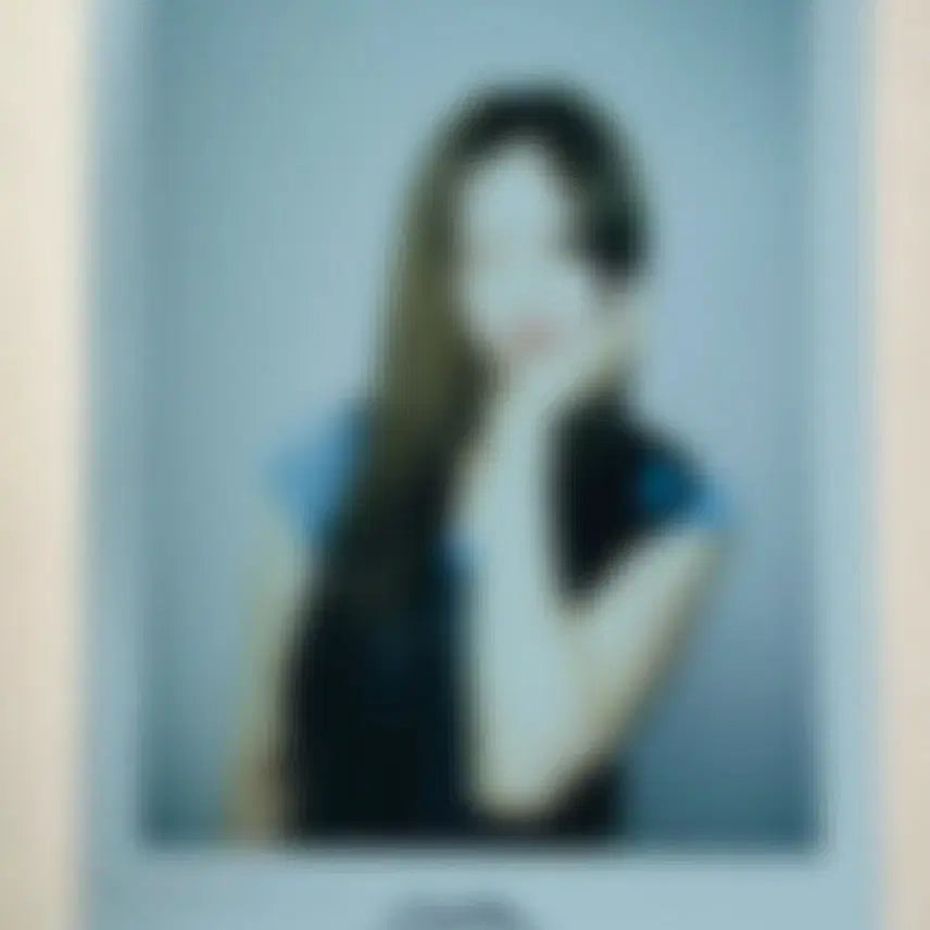 [BUNJANG] TripleS Jiwoo Signed Polaroid / 260711 지우 싸인 폴라로이드 triples jiwoo sign