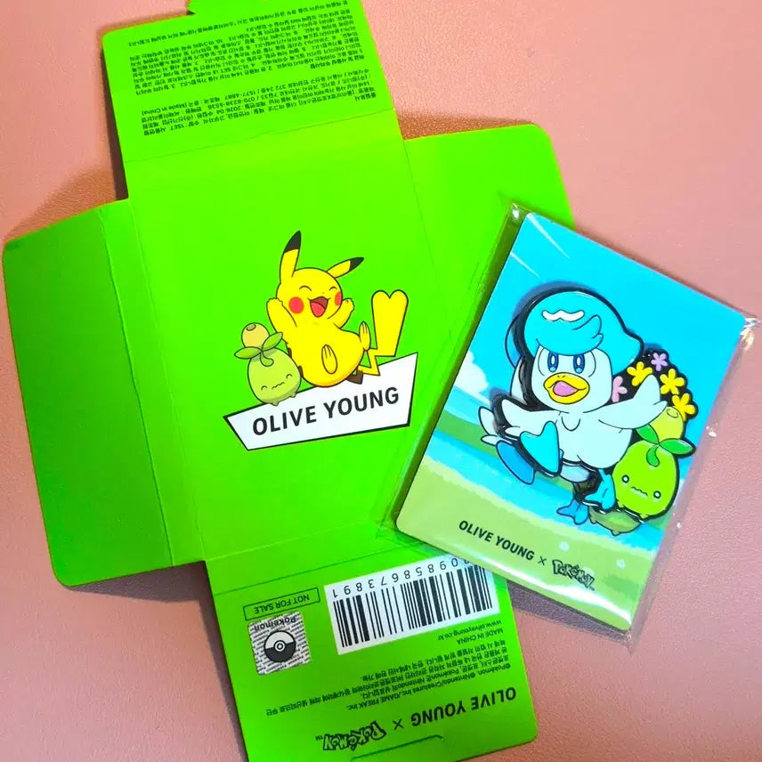 [BUNJANG] Olive Young Pokemon Magnet Charm / 올리브영 포켓몬 마그넷 / 꾸왁스
