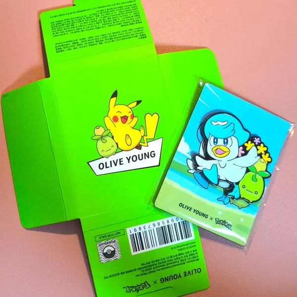 [BUNJANG] Olive Young Pokemon Magnet Charm / 올리브영 포켓몬 마그넷 / 꾸왁스