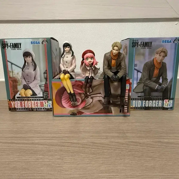 [BUNJANG] SPY x FAMILY Code White Noodle Stopper Bundle Set - Yor, Anya, Loid / [일괄] 스파이패밀리 코드화이트 쵸코노세 요르 아냐 로이드 누들스토퍼