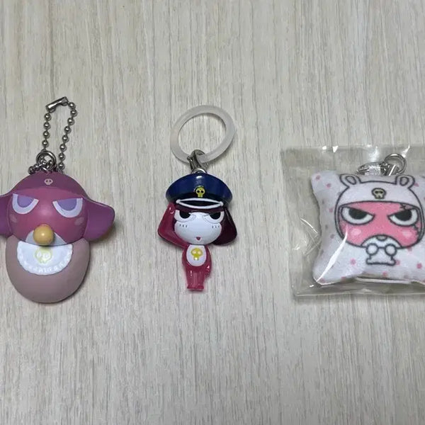 [BUNJANG] Bundle Set Chibi Gero-ro Gacha Cushion Keyring / 일괄) 치비 기로로 가챠 쿠션 키링